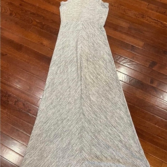 Loft Lou & Grey space dye heather gray maxi dress size XS - Picture 6 of 6